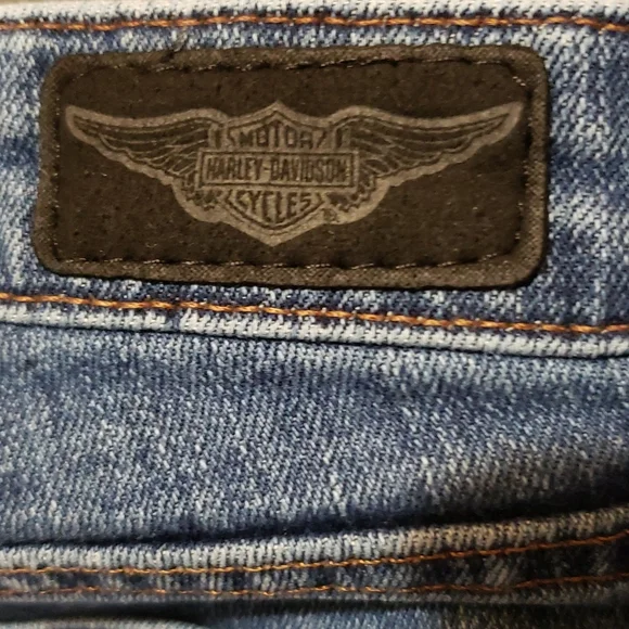 HARLEY DAVISON JEANS 6 TALL - Picture 8 of 8